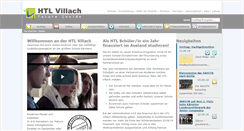 Desktop Screenshot of htl-villach.at