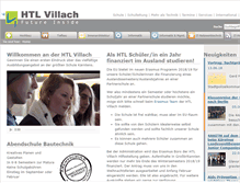 Tablet Screenshot of htl-villach.at